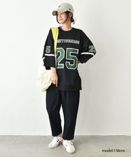 IN THE MARKET｜メッシュ素材フットボールプルオーバー [[C-2410]][C]