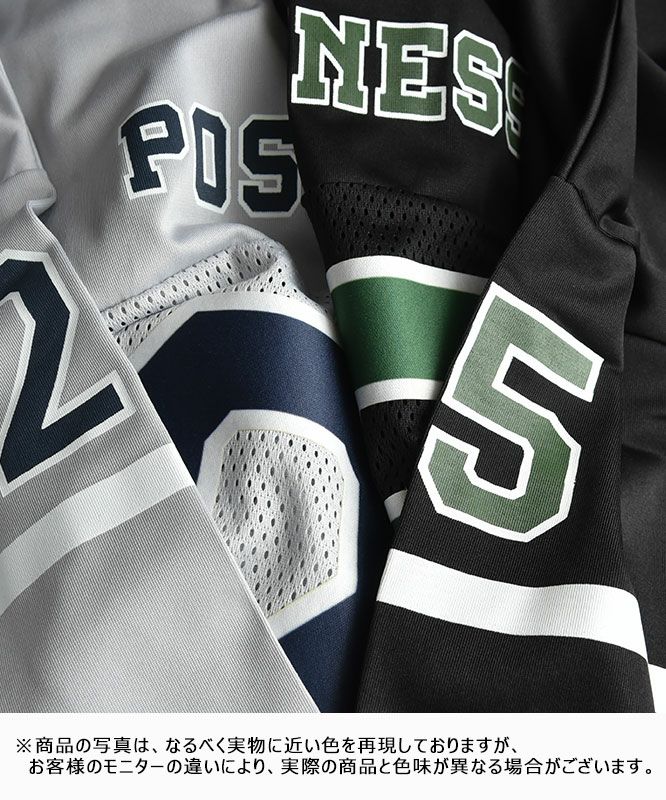 IN THE MARKET｜メッシュ素材フットボールプルオーバー [[C-2410]][C]