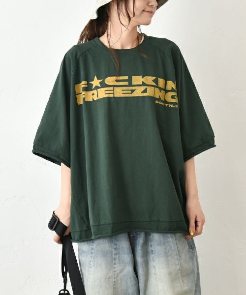 IN THE MARKET｜オーバーロゴTシャツ [[C-2412]][C]
