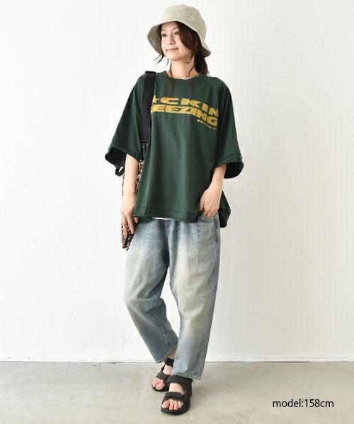 IN THE MARKET｜オーバーロゴTシャツ [[C-2412]][C]