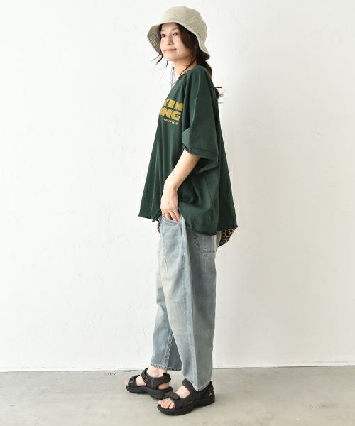 IN THE MARKET｜オーバーロゴTシャツ [[C-2412]][C]