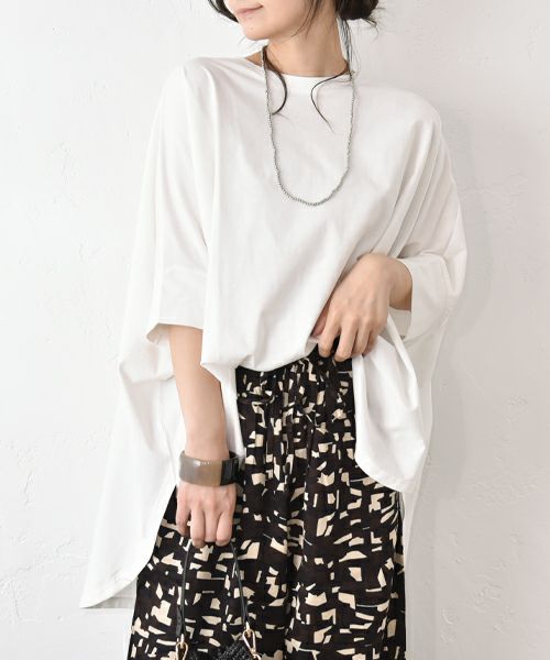 HUMS｜ポンチョカットソー [[52015152]][C]