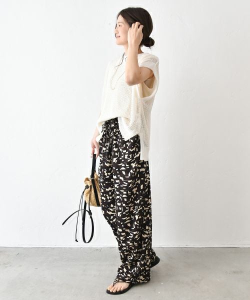 HUMS｜ざっくりメッシュニット [[500252]][C]