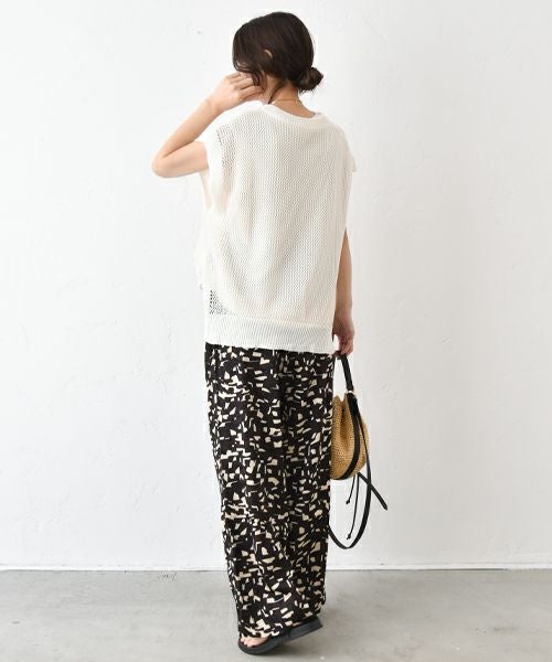 HUMS｜ざっくりメッシュニット [[500252]][C]