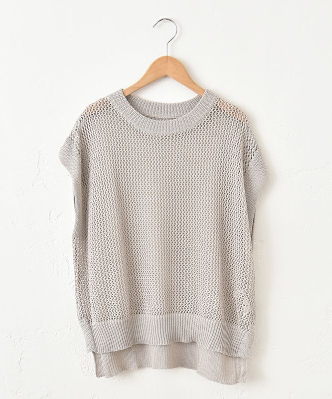  HUMS｜ざっくりメッシュニット [[500252]][C]