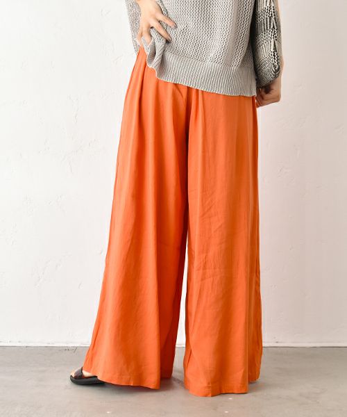 HUMS｜ドロストリネン混パンツ [[SAT-0033]][C]