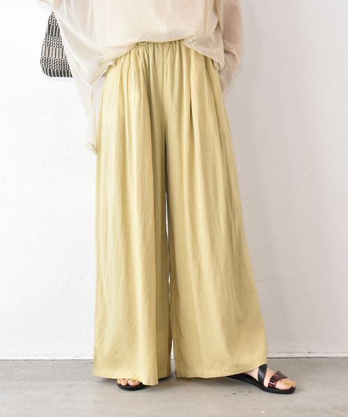 HUMS｜ドロストリネン混パンツ [[SAT-0033]][C]