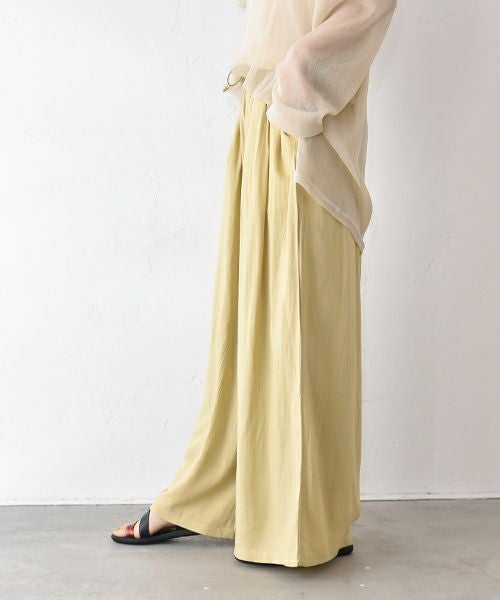 HUMS｜ドロストリネン混パンツ [[SAT-0033]][C]