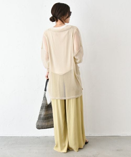 HUMS｜ドロストリネン混パンツ [[SAT-0033]][C]