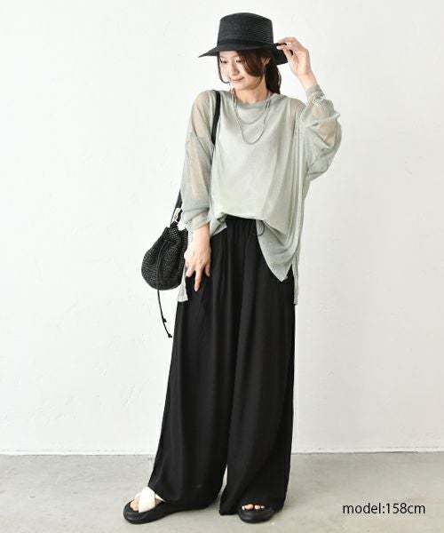 HUMS｜ドロストリネン混パンツ [[SAT-0033]][C]