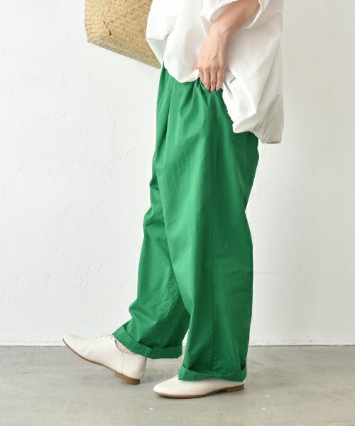 No18｜ツイルワイドボールパンツ [[CE1PT231008R]][C]