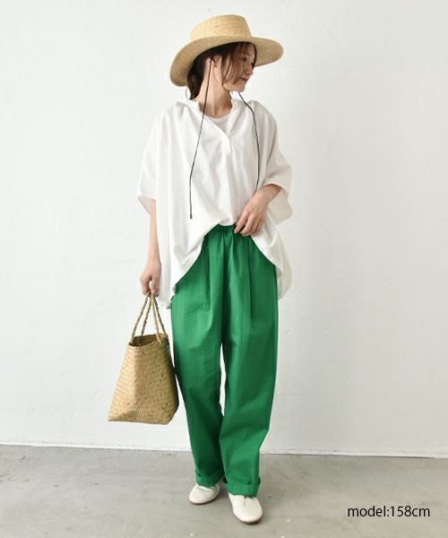 No18｜ツイルワイドボールパンツ [[CE1PT231008R]][C] | ma28 ONLINE STORE