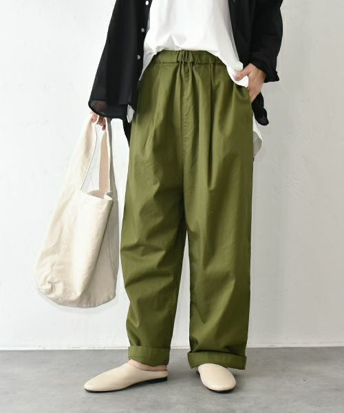 No18｜ツイルワイドボールパンツ [[CE1PT231008R]][C] | ma28 ONLINE STORE