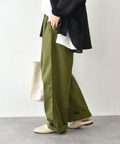 No18｜ツイルワイドボールパンツ [[CE1PT231008R]][C]