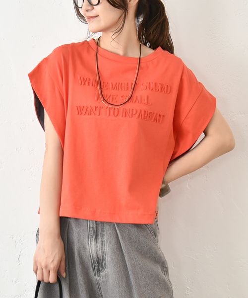 HUMS｜袖口配色カットソー [[CJM-0004]][C]