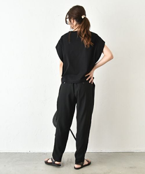 HUMS｜袖口配色カットソー [[CJM-0004]][C]