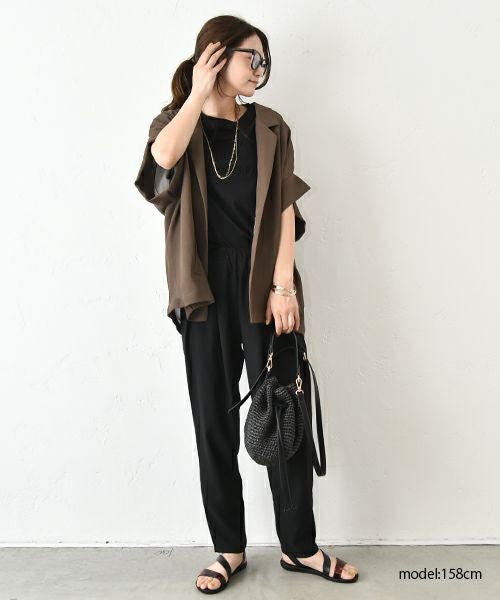 HUMS｜袖口配色カットソー [[CJM-0004]][C]