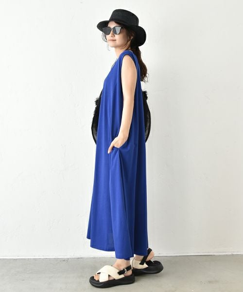 HUMS｜ノースリーブワンピース [[CJM-0001]][C]