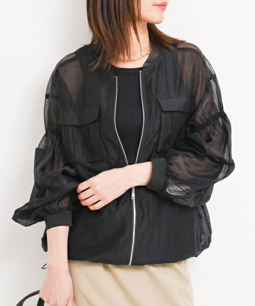Dignite collier｜シアーMA-1ブルゾン [[80255345]][F] | ma28 ONLINE
