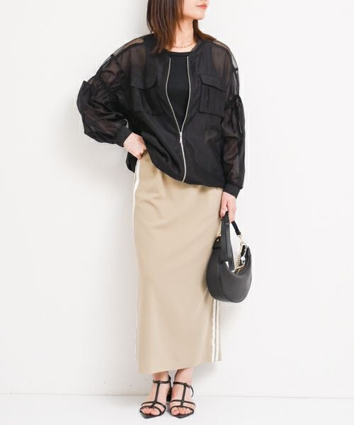 Dignite collier｜シアーMA-1ブルゾン [[80255345]][F] | ma28 ONLINE