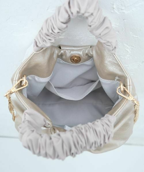Deep｜メタリックハンドバッグ [[オケ 80511-25AW]][F] | ma28 ONLINE