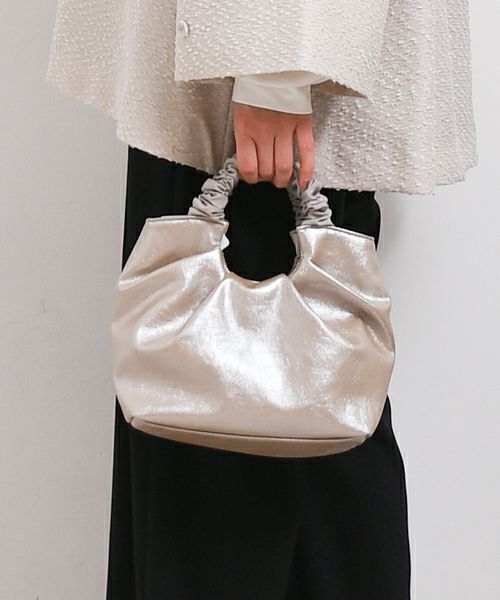 Deep｜メタリックハンドバッグ [[オケ 80511-25AW]][F] | ma28 ONLINE