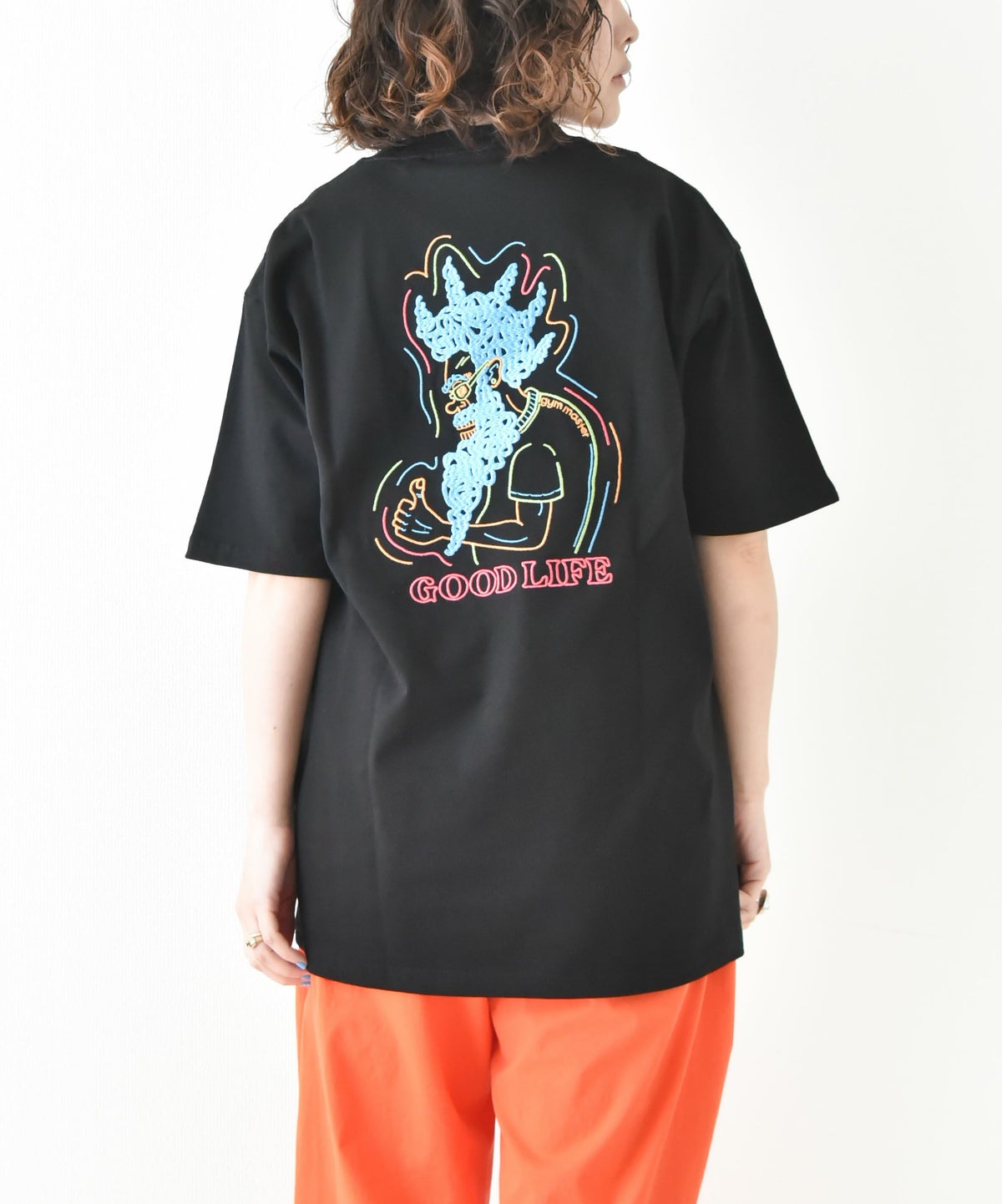 ジムマスター｜7.4oz GOOD LIFE 刺繍Tee [[G521795]][D]