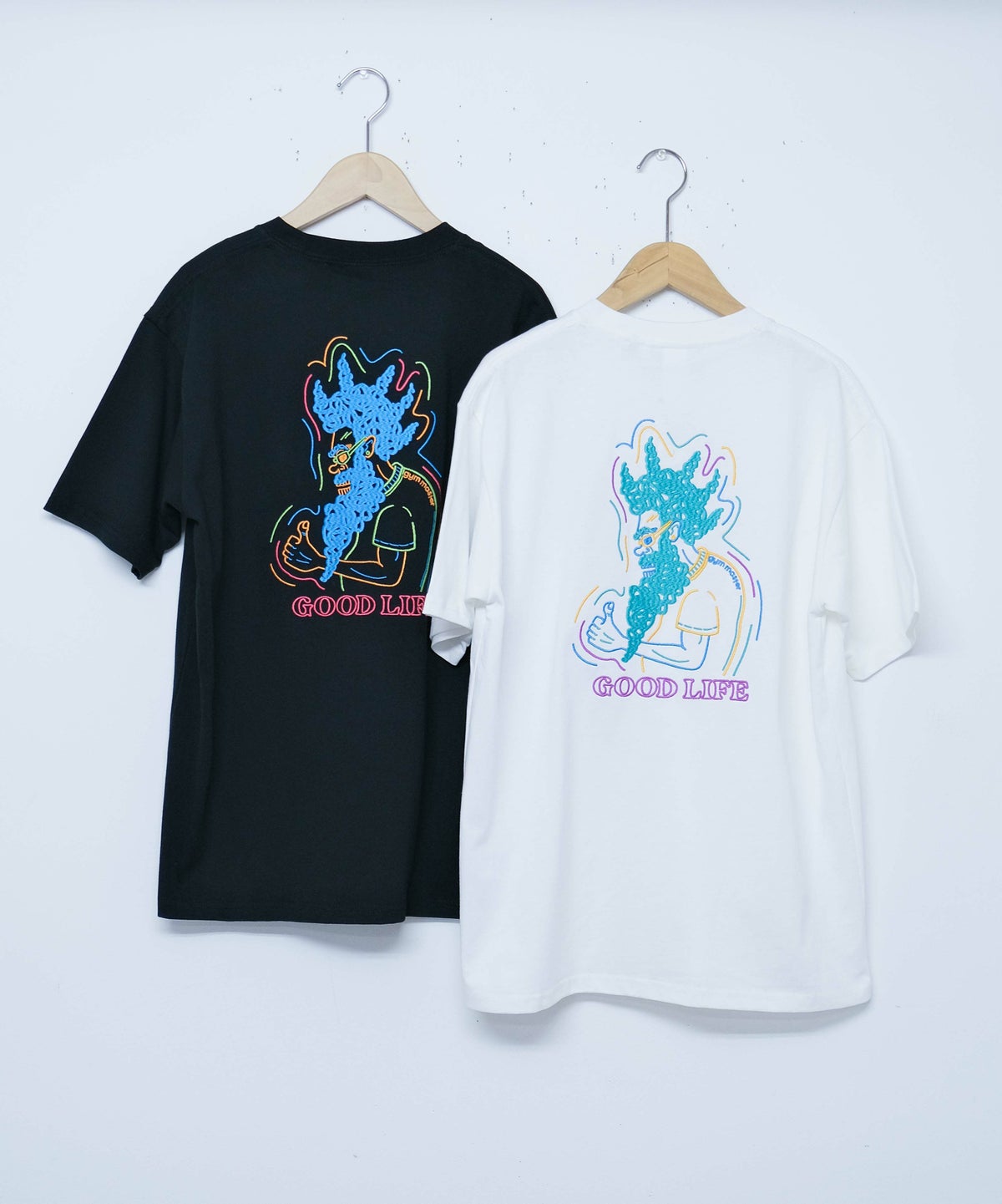 ジムマスター｜7.4oz GOOD LIFE 刺繍Tee [[G521795]][D]