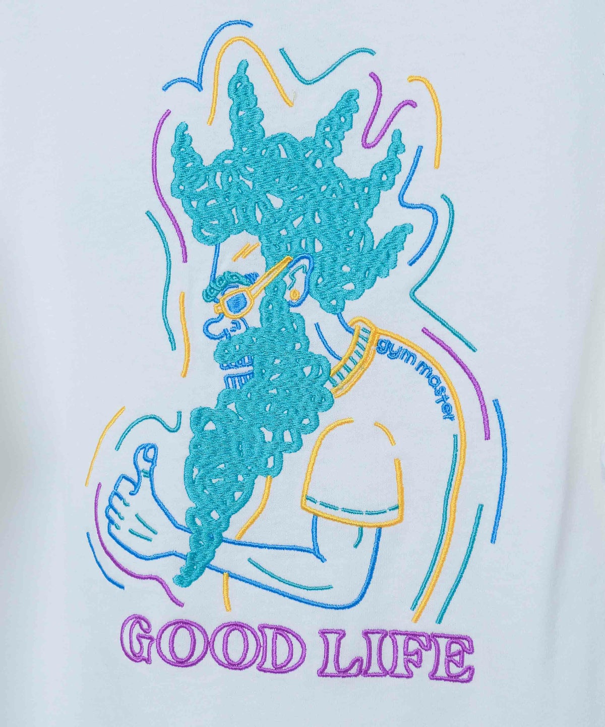 ジムマスター｜7.4oz GOOD LIFE 刺繍Tee [[G521795]][D]