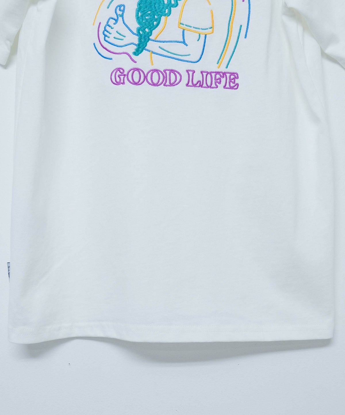 ジムマスター｜7.4oz GOOD LIFE 刺繍Tee [[G521795]][D]