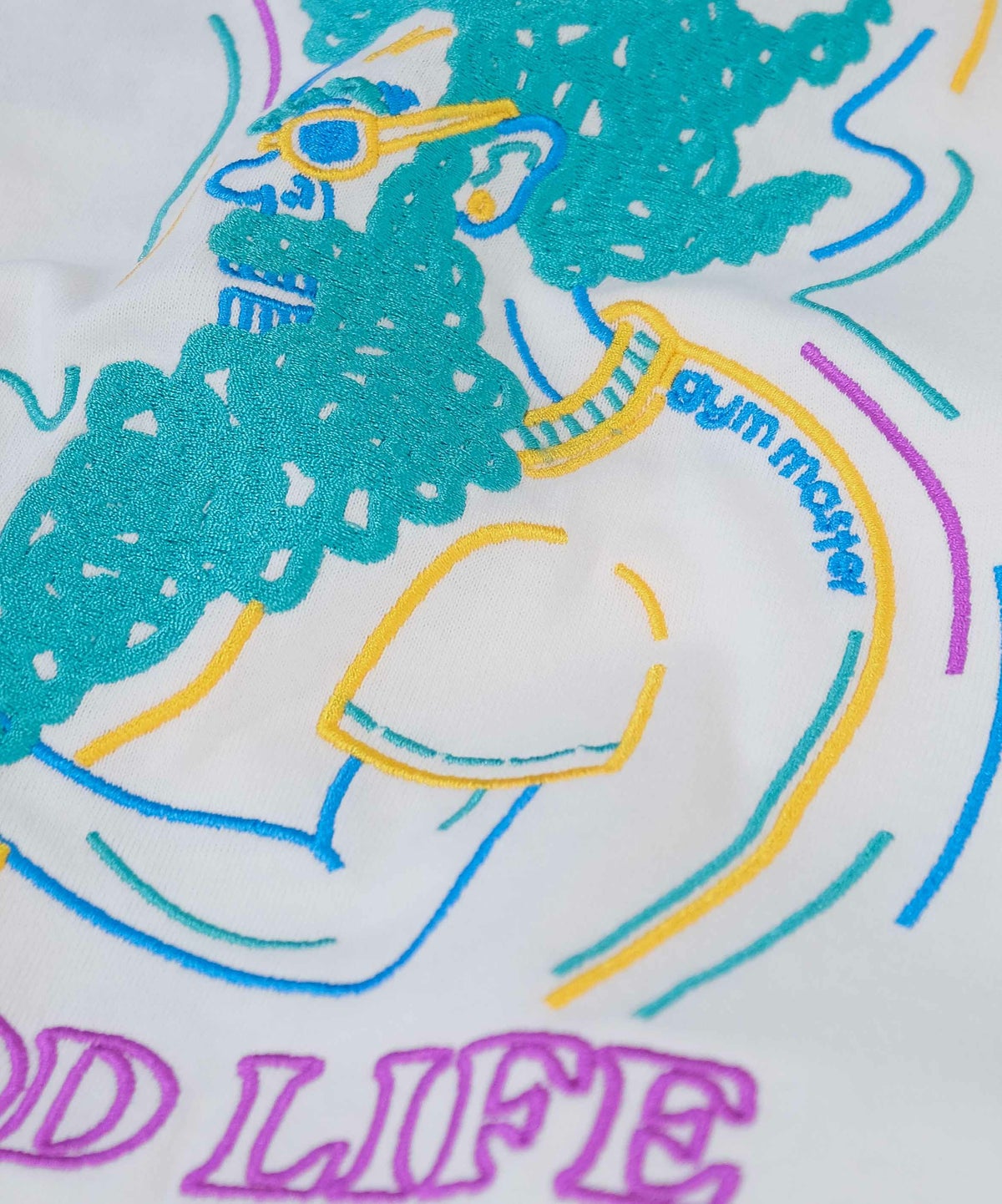 ジムマスター｜7.4oz GOOD LIFE 刺繍Tee [[G521795]][D]