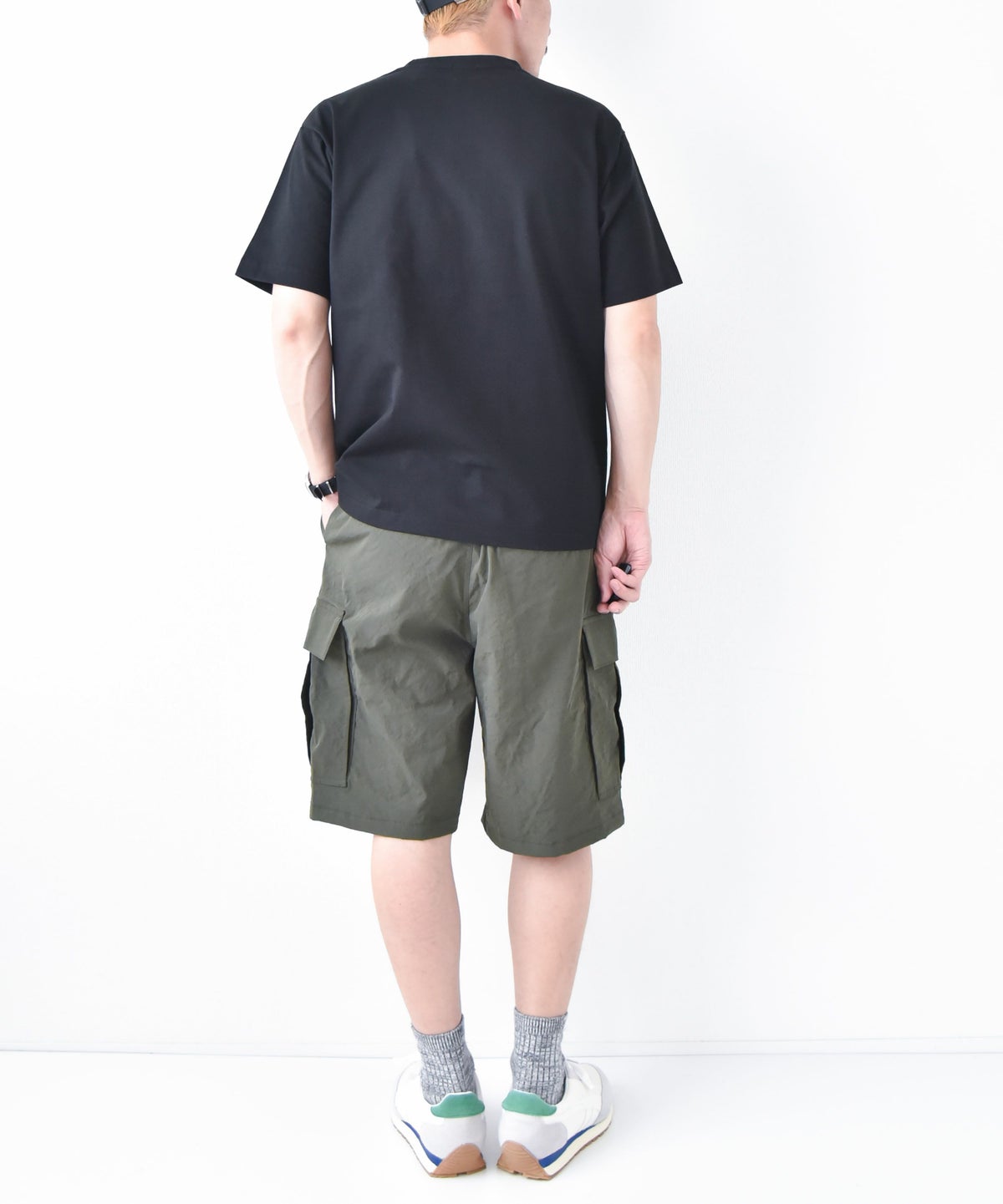 day standard｜高弾力クロス　カーゴショートパンツ [[2U3-15862]][D]
