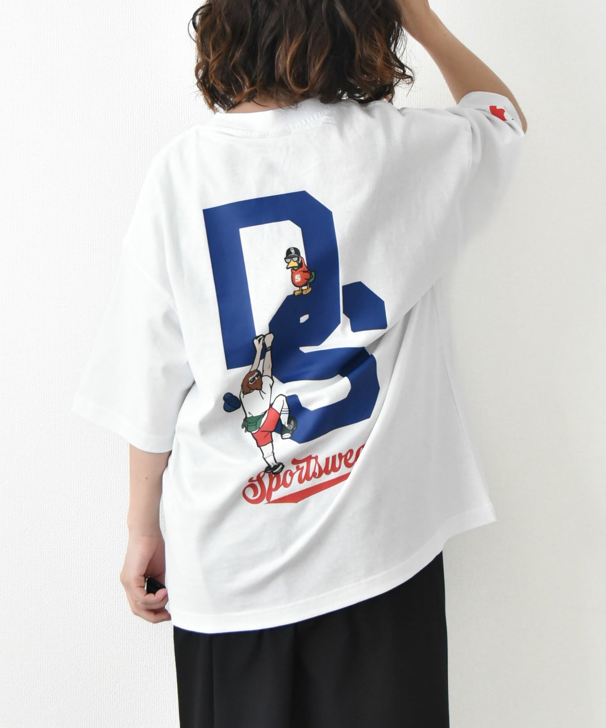 duckster｜吸水速乾天竺　リラックスフィットTee（TEAM LOGO) [[936402]][D]