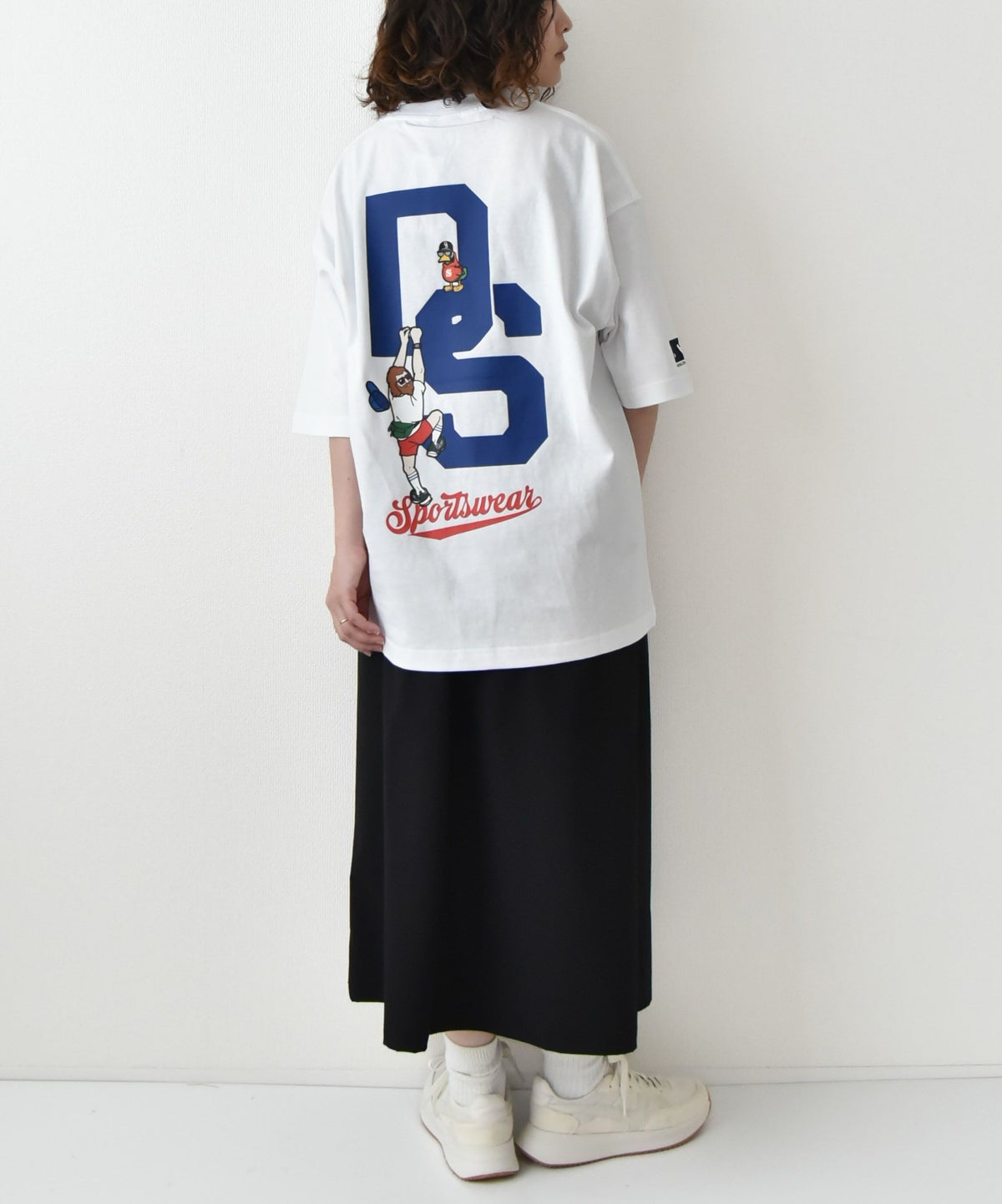 duckster｜吸水速乾天竺　リラックスフィットTee（TEAM LOGO) [[936402]][D]