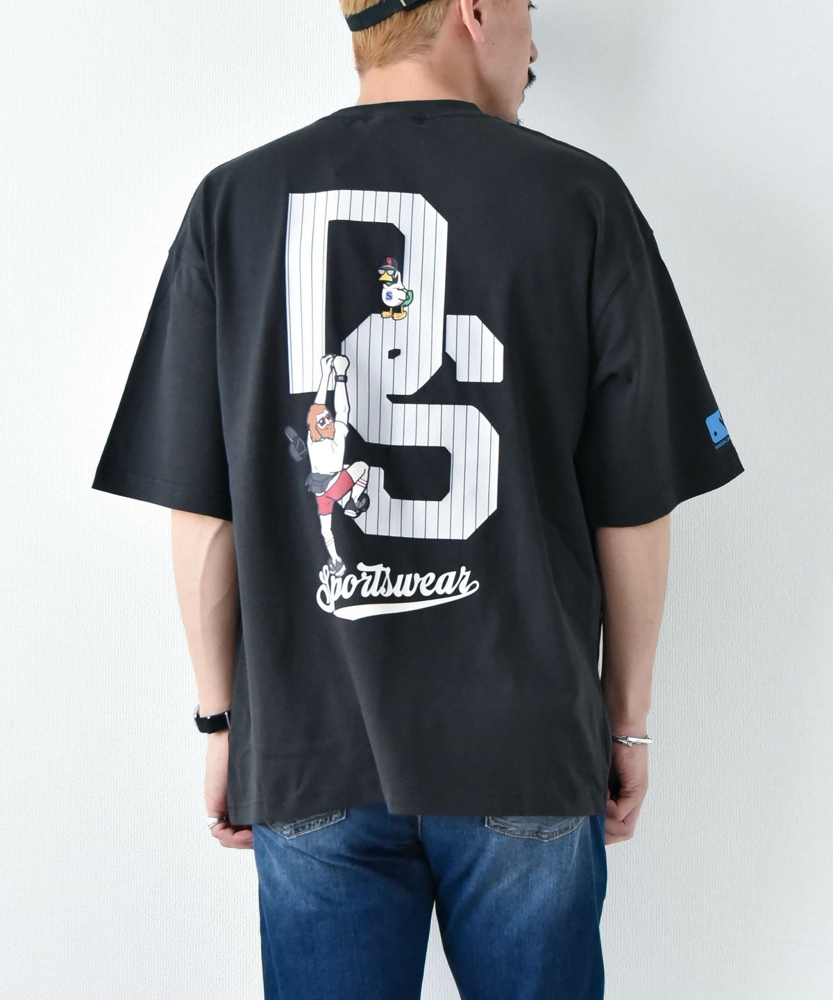 duckster｜吸水速乾天竺　リラックスフィットTee（TEAM LOGO) [[936402]][D]