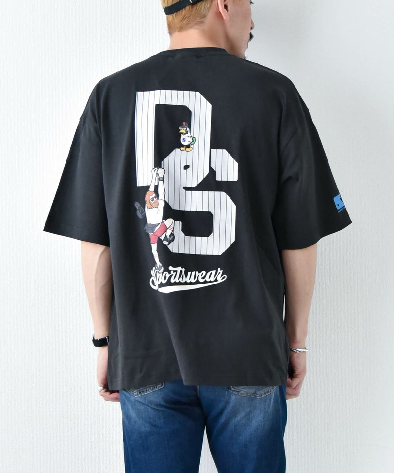 duckster｜吸水速乾天竺　リラックスフィットTee（TEAM LOGO) [[936402]][D]