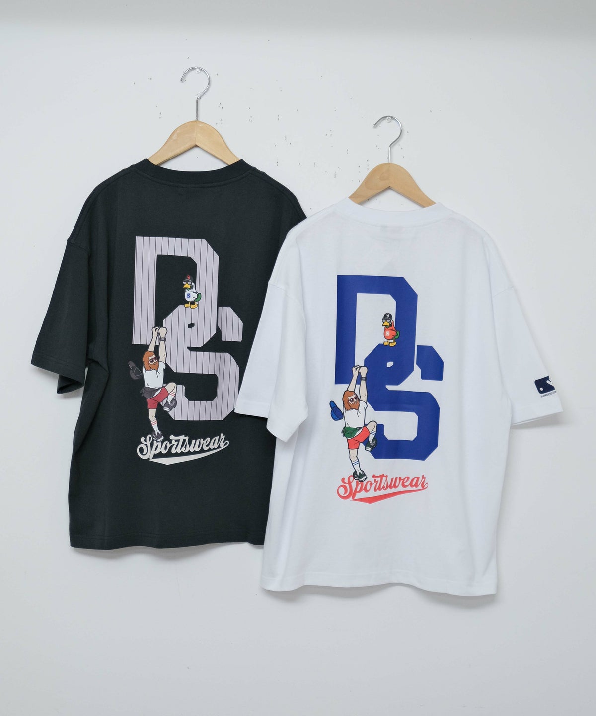 duckster｜吸水速乾天竺　リラックスフィットTee（TEAM LOGO) [[936402]][D]