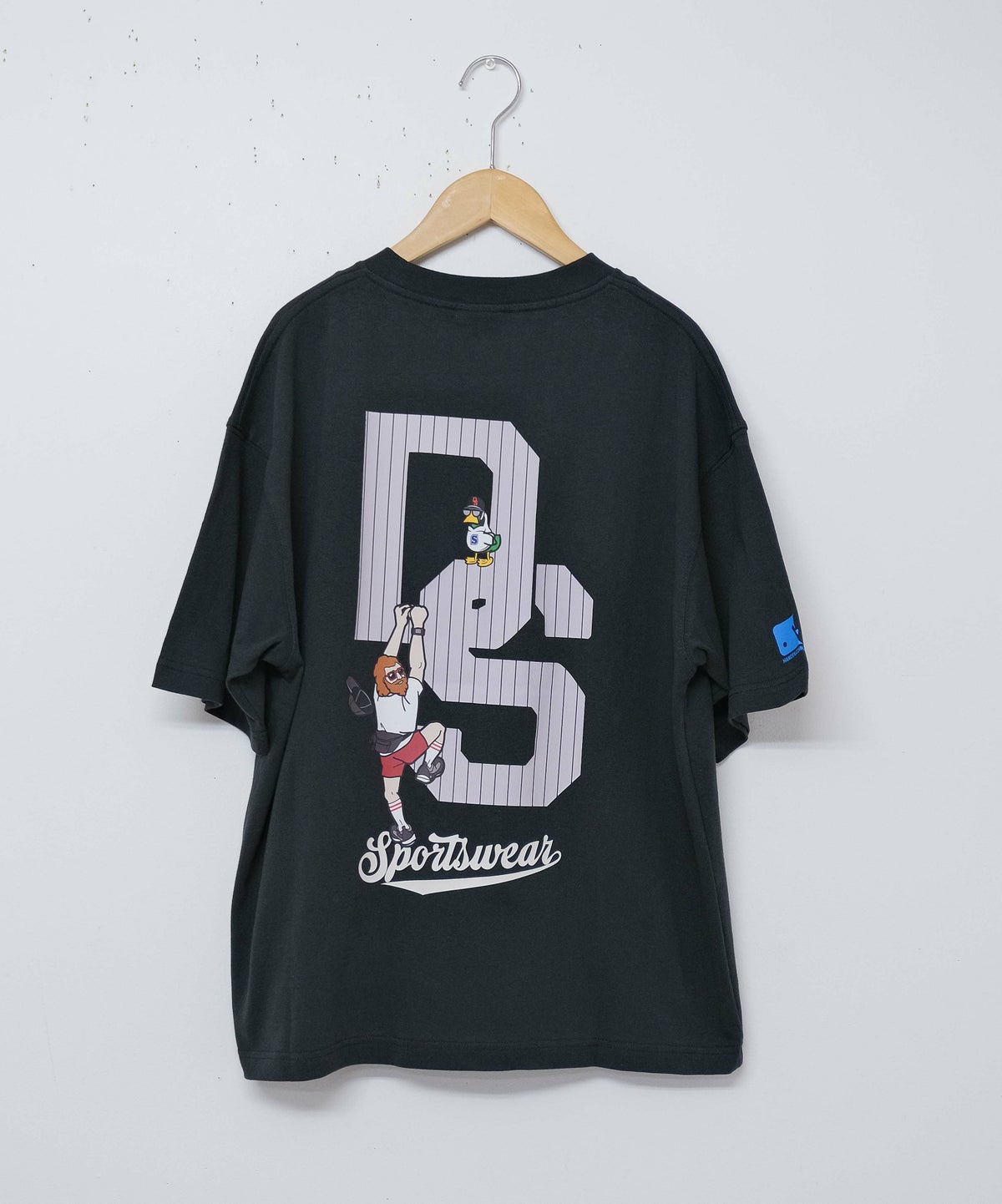 duckster｜吸水速乾天竺　リラックスフィットTee（TEAM LOGO) [[936402]][D]
