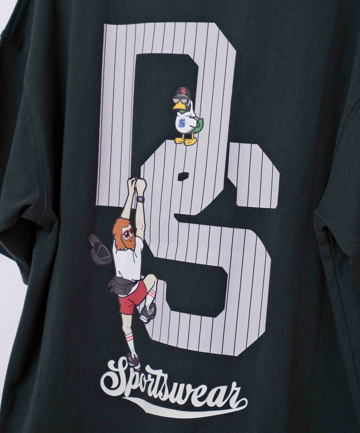 duckster｜吸水速乾天竺　リラックスフィットTee（TEAM LOGO) [[936402]][D]