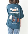 COB MASTER｜吸水速乾天竺　刺繍×プリント ルーズTee [[437506]][D]