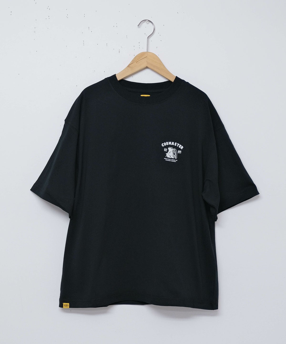  COB MASTER｜吸水速乾天竺　刺繍×プリント ルーズTee [[437506]][D]