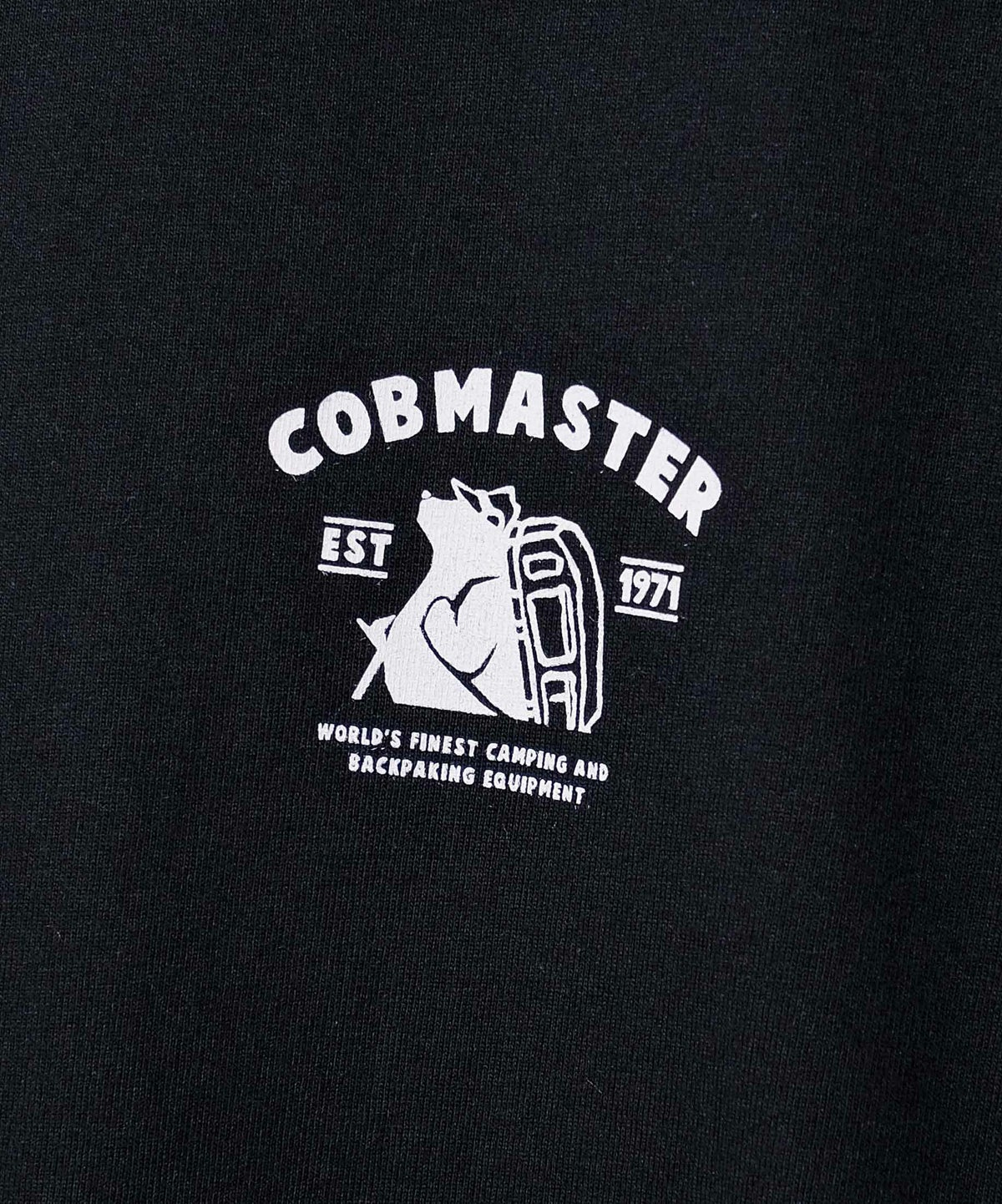  COB MASTER｜吸水速乾天竺　刺繍×プリント ルーズTee [[437506]][D]