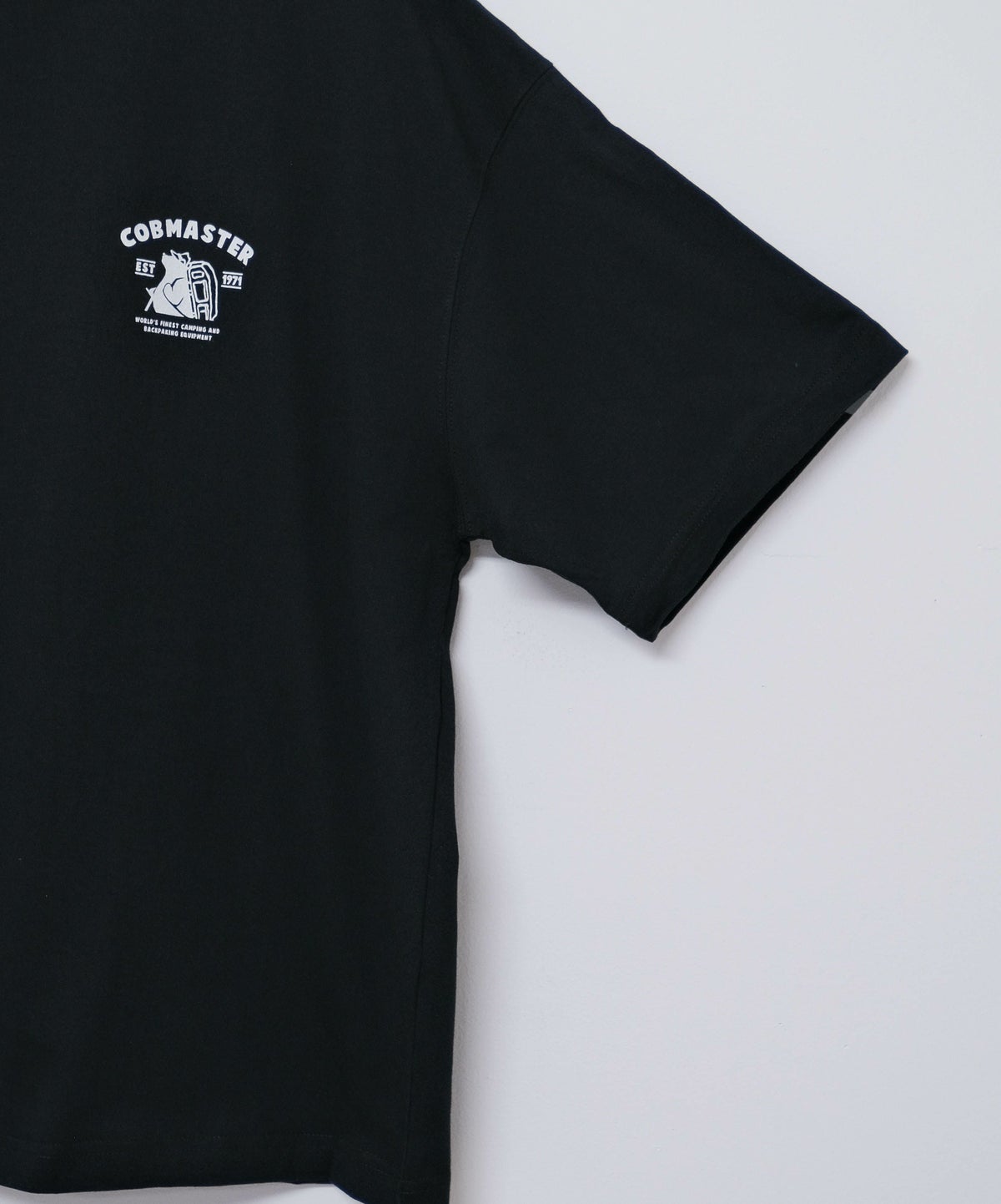  COB MASTER｜吸水速乾天竺　刺繍×プリント ルーズTee [[437506]][D]