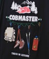 COB MASTER｜吸水速乾天竺　刺繍×プリント ルーズTee [[437506]][D]