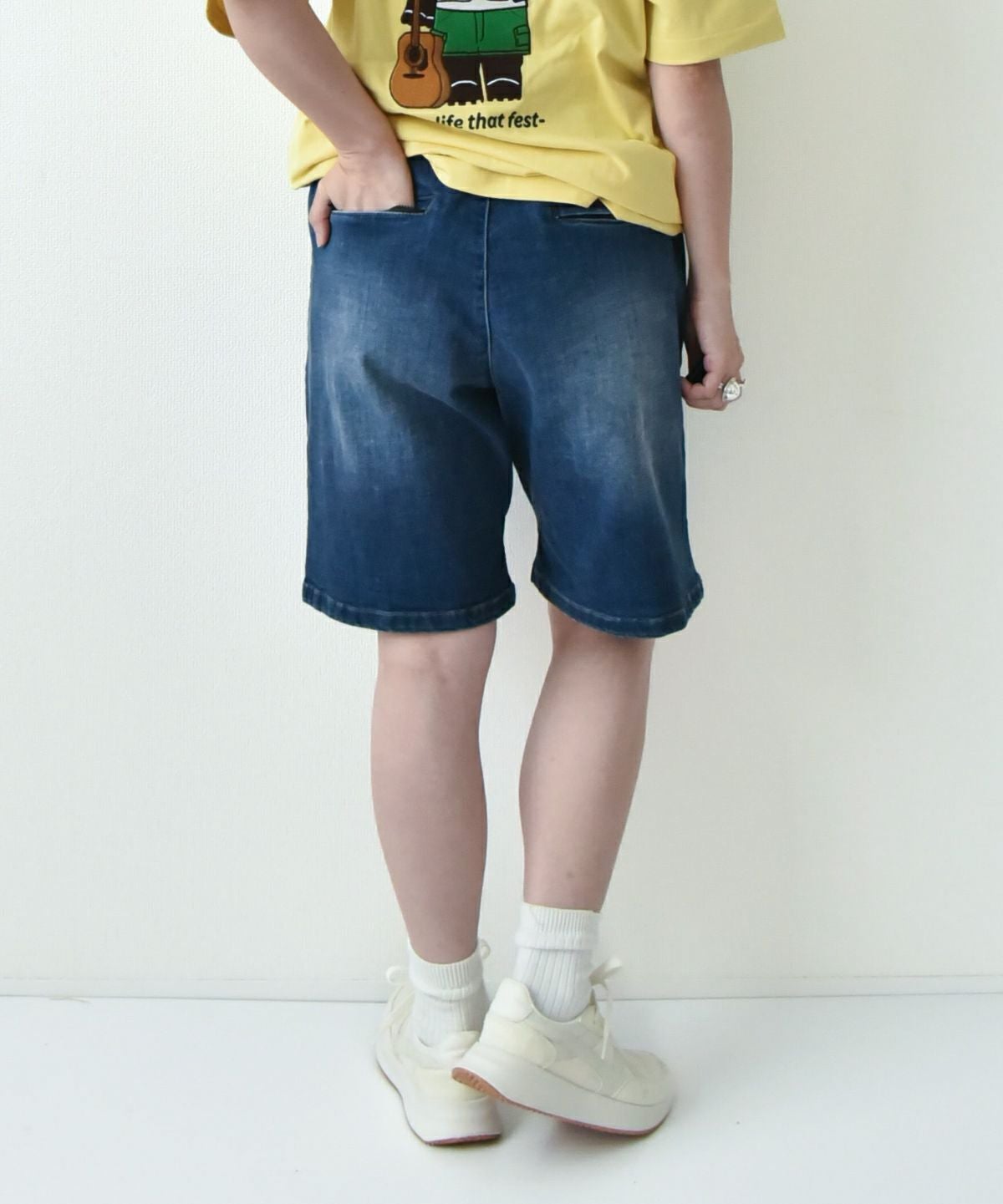 day standard｜11oz コーデュラストレッチデニム　クライミングショートパンツ [[X5-123A]][D]