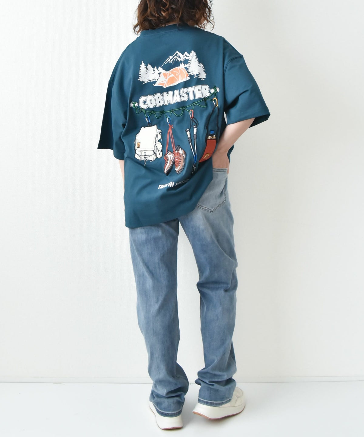 day standard｜接触冷感ストレッチデニム　レギュラーストレートパンツ [[X2-127A]][D]