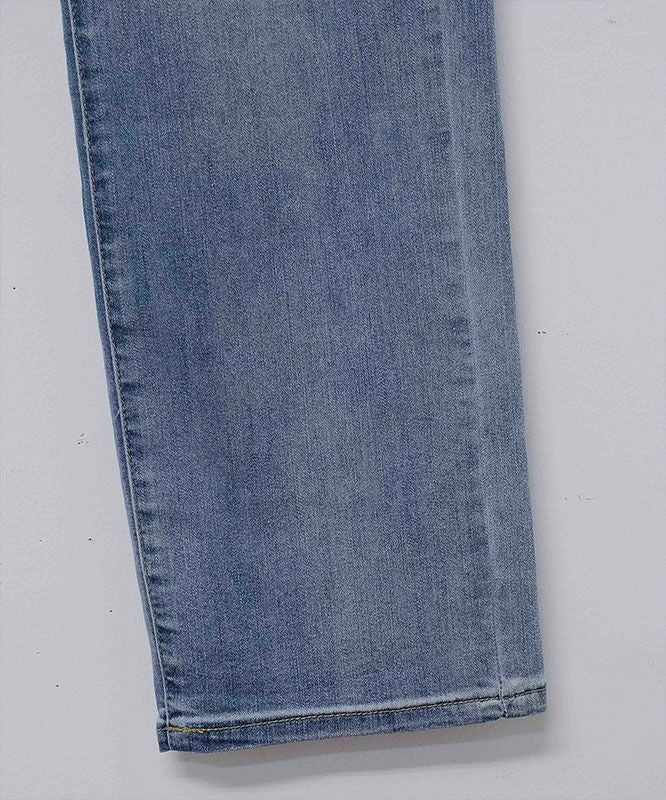 day standard｜接触冷感ストレッチデニム　レギュラーストレートパンツ [[X2-127A]][D]