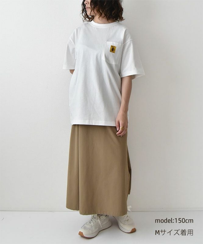 COB MASTER｜吸水速乾天竺　刺繍×プリント　ベーシックポケットTEE（フェスベアー） [[437504]][D]