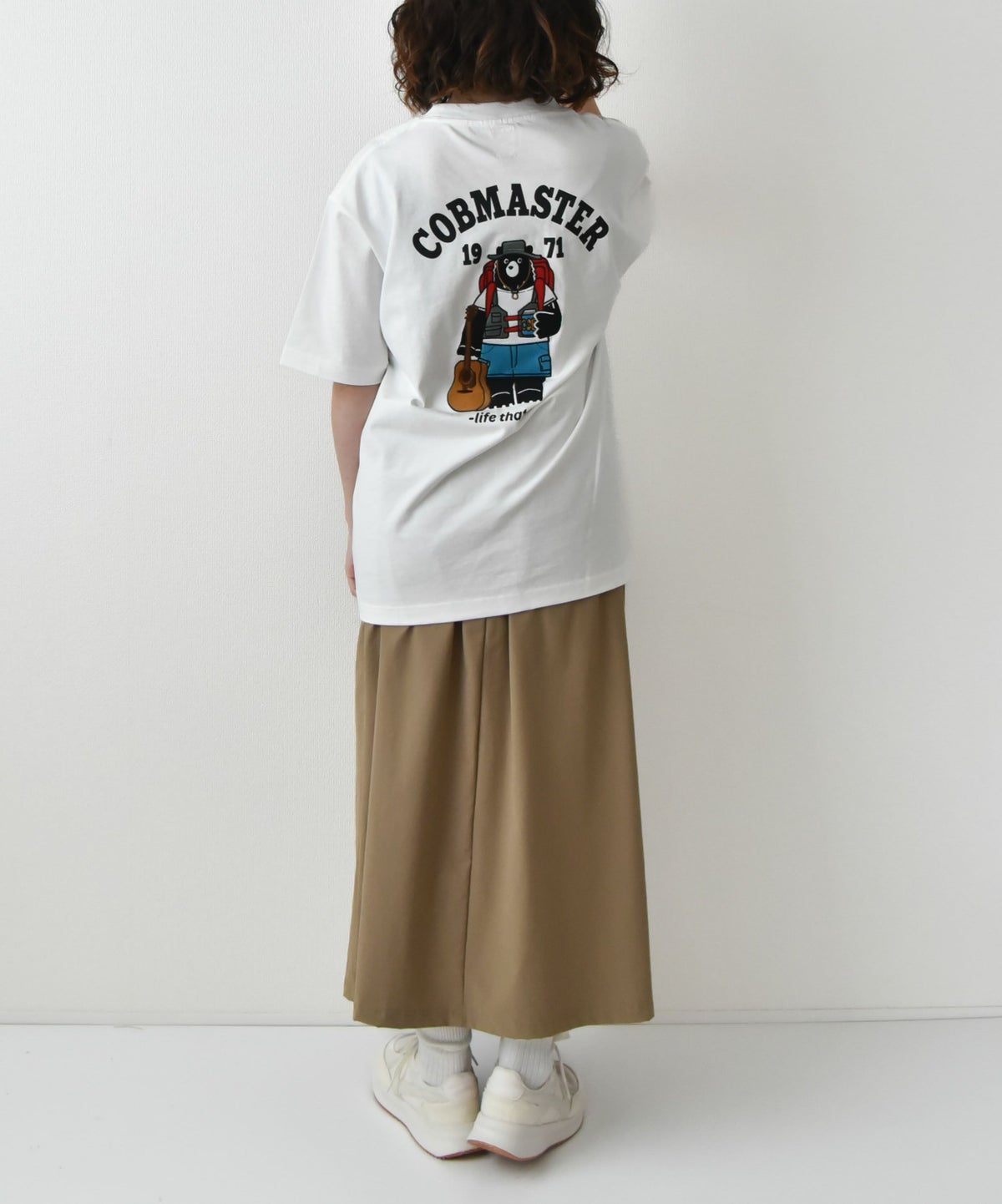 COB MASTER｜吸水速乾天竺　刺繍×プリント　ベーシックポケットTEE（フェスベアー） [[437504]][D]