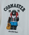  COB MASTER｜吸水速乾天竺　刺繍×プリント　ベーシックポケットTEE（フェスベアー） [[437504]][D]